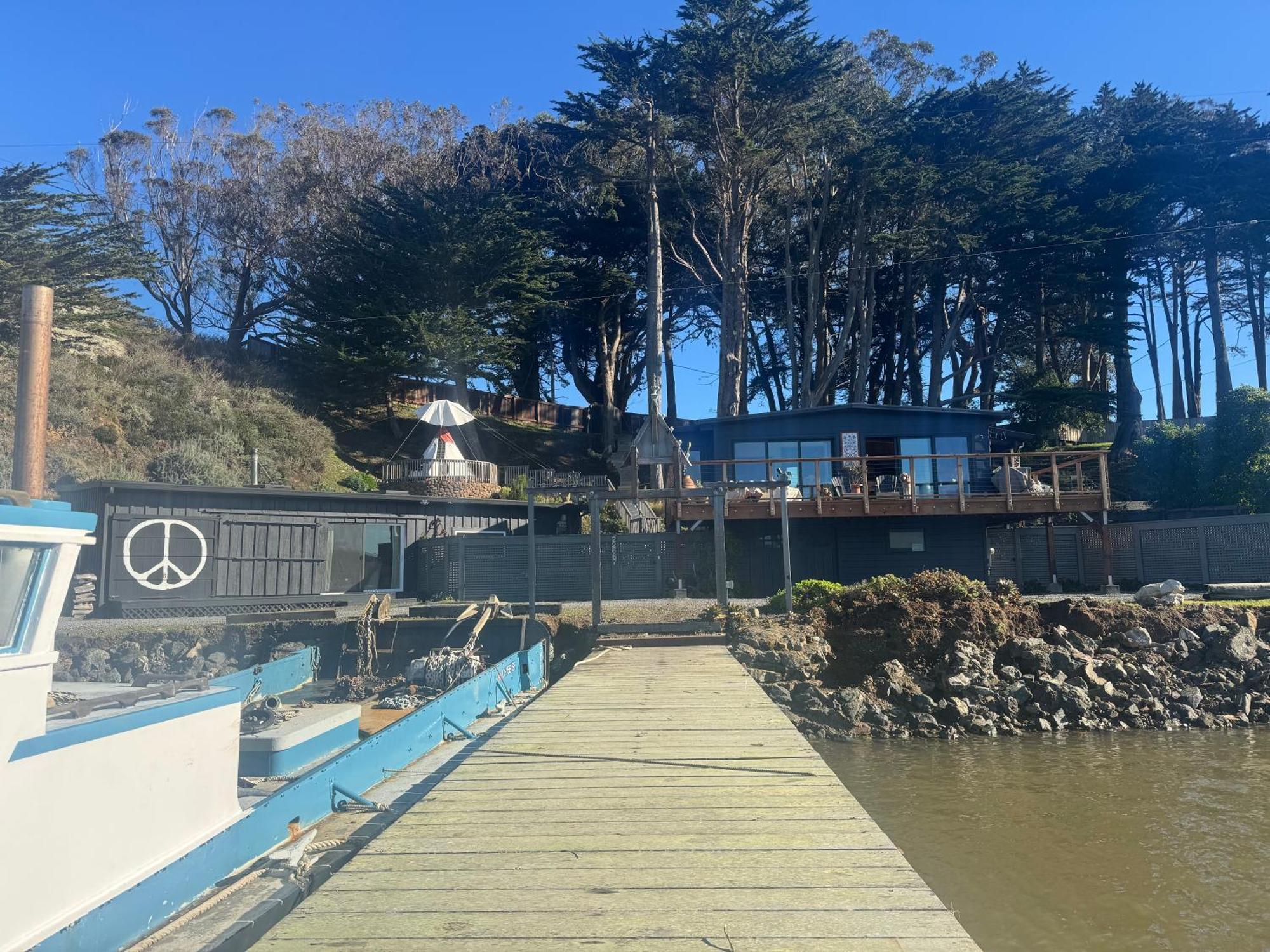 Carriage House Waterfront On Tomales Bay With Dock Hotel Marshall ภายนอก รูปภาพ